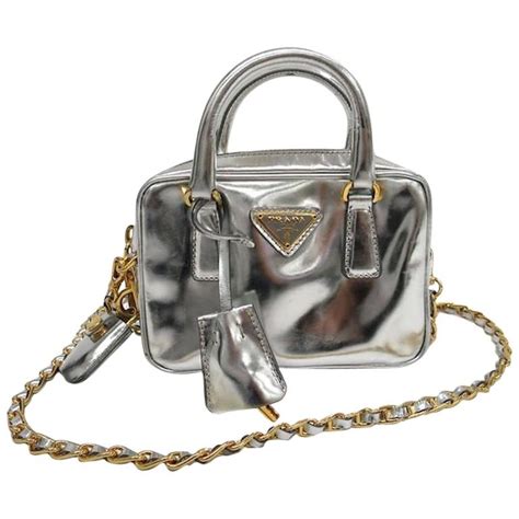 prada crossbody consignment|Prada silver crossbody handbags.